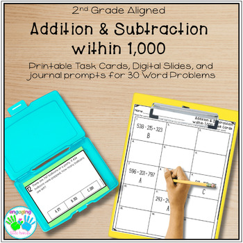 Preview of Addition and Subtraction Word Problems within 1,000 