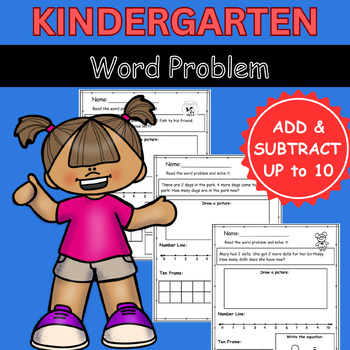 Preview of Addition and Subtraction Word Problems (within 10)