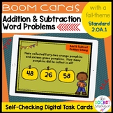 Addition and Subtraction Word Problems within 100 Fall BOO