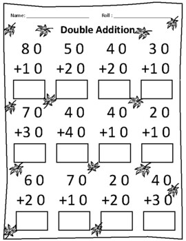 Addition and Subtraction Worksheet. by Perfect Choice4u | TPT
