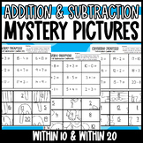 Addition & Subtraction Practice Worksheets for First Grade