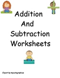 Addition and Subtraction Worksheets organized by strategies