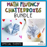 Addition and Subtraction fluency chatterboxes | Holiday Math