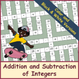 Addition and Subtraction of Integers | Crossword Puzzles