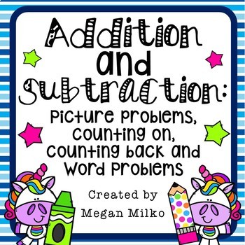 Preview of Addition and Subtraction: picture and word problems