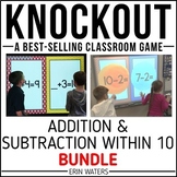 Addition and Subtraction to 10 Game - Math Facts to 10 - K
