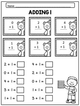 Kindergarten Addition and Subtraction to 10 Worksheets & Activities BUNDLE