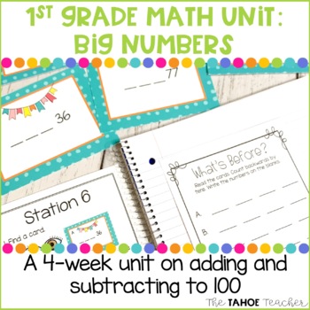 Preview of Addition and Subtraction to 100 | A 1st Grade Math Unit