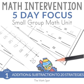 Preview of Addition and Subtraction to 20 | 2nd Grade Small Group Math Unit