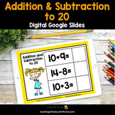 Addition and Subtraction to 20 | Basic Math Facts | Math P