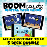 Addition and Subtraction to 20 Boom Cards BUNDLE