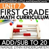 Addition and Subtraction to 20 First Grade Math Unit 1st G