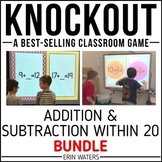 Addition and Subtraction to 20 Game - Math Facts to 20 - Knockout