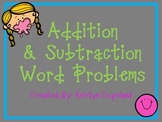 Addition and Subtraction (with Regrouping) Problem Solving
