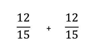 Preview of Addition and Subtraction with same denominator fractions