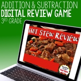 Addition and Subtraction within 1,000 Review Game - Hot St