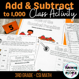 Addition and Subtraction within 1000 Word Problems | 3rd G