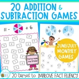 Fun End of the Year Math Activities - Addition and Subtrac