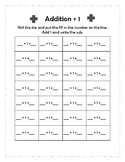 Addition and subtraction