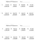 Addition and subtraction Computation and Word Problems