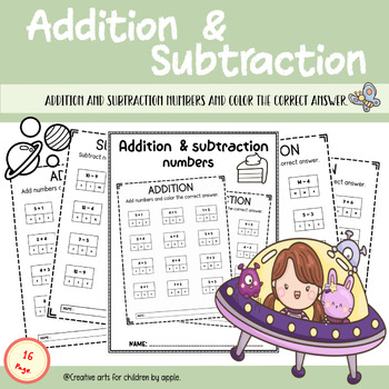 Preview of Addition and subtraction worksheets