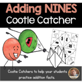 Addition by 9's Cootie Catcher/Fortune Teller- Perfect for