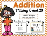 Addition Within 20 {decompose to make 10 and 20]