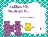 Addition for Kindergarten