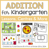 Addition for Kindergarten: Centres, Printables & More