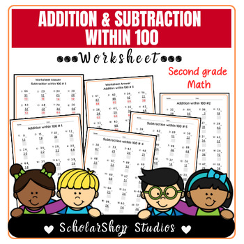 Preview of Addition & subtraction  within 100