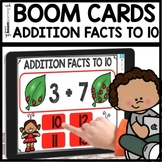 Addition to 10 Boom Cards Games | 1st Grade Math Centers No Prep
