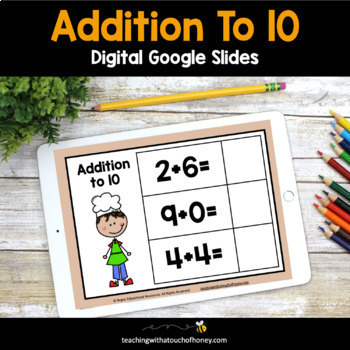 Preview of Addition to 10 | Basic Math Facts | Math Practice Activities | Morning Work