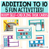 Addition to 10 Boom Cards™ Bundle | 5 packs | Digital Task