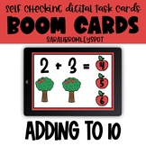 Addition to 10 Fall Apple Tree BOOM Cards