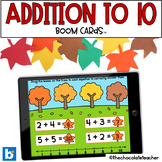 Addition - Fall Math - 1st Grade - BOOM Cards™