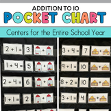Addition to 10 Pocket Chart Centers BUNDLE