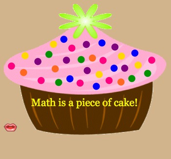 Preview of Addition to 10 (Ten Frame) cupcake smartboard activity