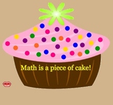 Addition to 10 (Ten Frame) cupcake smartboard activity
