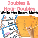 Doubles and Near Doubles Write the Room Math
