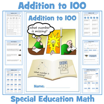 Preview of Addition to 100 Special Education Math