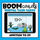 Addition to 20 Digital Task Cards Boom Cards