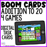 Addition to 20 Games - Boom Cards Distance Learning
