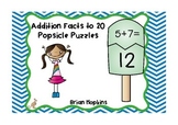 Addition to 20 Popsicle Puzzles - Differentiated