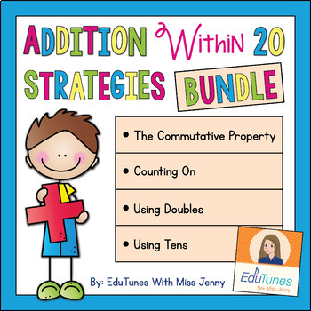 Preview of Addition to 20 BUNDLE | Differentiated | Distance Learning