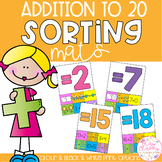 Addition to 20 Sorting Mats