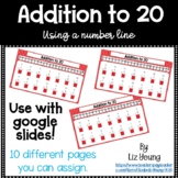 Addition to 20 With a Number Line