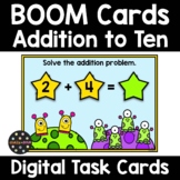 Addition to Ten Alien BOOM Cards