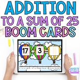 Addition Within a sum of 25: Digital Resource - Task Cards