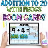 Addition up to 20 - Visual Prompts & Number Line - Digital