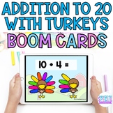 Turkey Theme Addition up to 20: Digital Resource, BOOM CAR